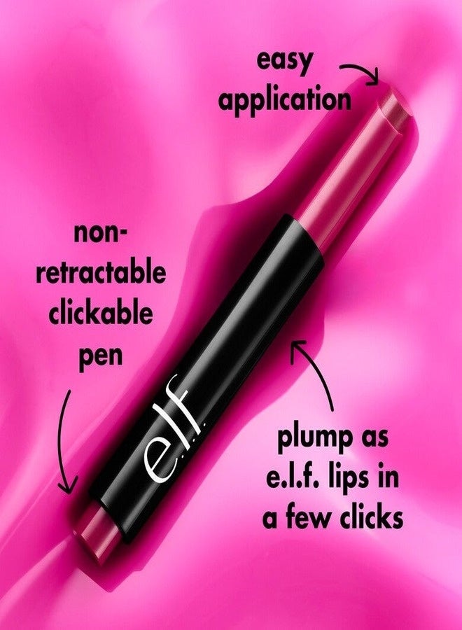 elf e.l.f. Pout Clout Lip Plumping Pen – Plum on Over, 0.07 oz (2.06 ml) – High-Shine Plumping Lip Gloss Pen, Hydrating & Vegan - Image 4